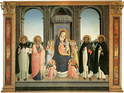 San Domenico Altarpiece Fra Angelico